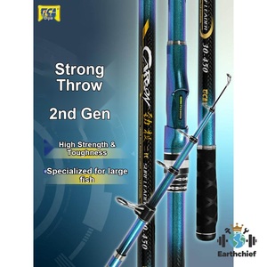 <span class=keywords><strong>Canne</strong></span> à pêche <span class=keywords><strong>Tica</strong></span> Carbon Long Cast Iso pour la pêche en mer - Product Image 1