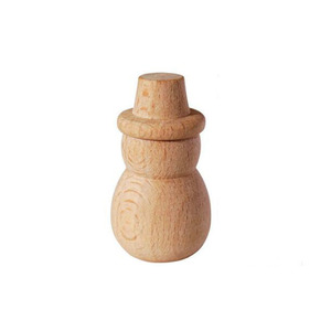 Statuetta di Volpe in Legno di Faggio Naturale per Pittura Fai-da-Te per Bambini - Product Image 3