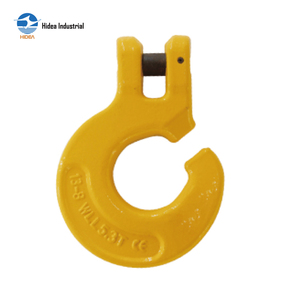 Crochet forestier G80 en acier forgé super allié, plastifié, type C, pour chaîne G80 EN818-2, manutention du bois et levage <span class=keywords><strong>de</strong></span> lautres boissons - Product Image 1
