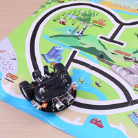 Robot de Programación WeeCore Bot AIOT, Robot de Codificación por Voz con IA, Robot de Dibujo IoT, Programación Gráfica K12, MicroPython, Juguete STEM, Naranja