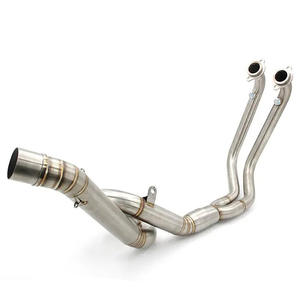 Tubo de escape modificado de acero inoxidable de una pieza de 51mm para BENELLI 752S BJ752 - Product Image 4