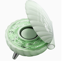 Cadeau d'entreprise promotionnel, solaire portable, alimenté par DC 4, pour haut-parleur V2.0, autonomie de la batterie de 15 à 20 heures, LED RVB, support de téléphone, radio FM