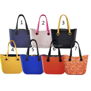 Imperméable EVA plage sac fourre-tout en caoutchouc <span class=keywords><strong>de</strong></span> Silicone souple grande capacité sac à main anti-<span class=keywords><strong>sable</strong></span> voyage pique-nique panier <span class=keywords><strong>de</strong></span> rangement sacs à bandoulière - Product Image 1