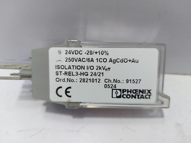 PLC Contact St-rel3-hg 24/21 Relaisstecker - Usato Warranty Product