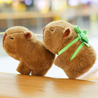 Bracelet en peluche Capybara Panda mignon, poupée Kawaii à porter, bracelet à pression, breloque en peluche, cadeau tendance, vente en gros, 4 styles