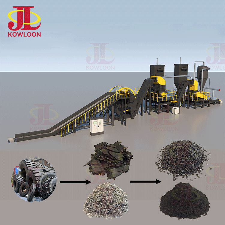 Stable Performance Waste Crumb Rubber Recycle