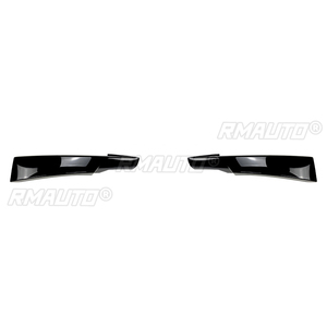 Gloss Black Car Front Bumper Lip <b>Splitter</b> Spoiler Diffuser Body Kits Tuning for BMW 3 Series E90 E91 LCI M Sport 2009-2012 - Product Image 2