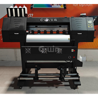 Printer Eco Solvent 24 Inci Single Head Xp600 60cm untuk Stiker Vinyl Format Kecil, Label, dan Pencetakan Iklan