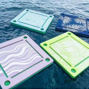 Tapete Flotante de Alta Calidad para Mahjong, Verde Lima, Blanco, Rosa, Amarillo, Morado, Azul, Espuma EVA, para Póker, Mahjong, <span class=keywords><strong>Rummy</strong></span>, Juegos de Cartas - Product Image 4