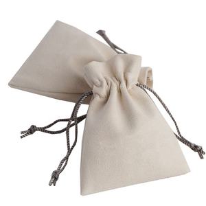 Pochette en microfibre à double cordon pour bijoux et lunettes de soleil, sac d'emballage en suède pour bijoux avec cordon élégant pour cadeaux - Product Image 3