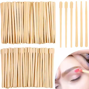 เครื่องมือแว็กซ์ไม้แว็กซ์แบบใช้แล้วทิ้ง100ชิ้น/แพ็ค<span class=keywords><strong>รีวิว</strong></span> - Product Image 4