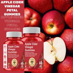 אוליה oem/odm המפעל הטוב ביותר גומי simming דוב תפוחים חומץ תפוחים-60 ספירה - Product Image 5