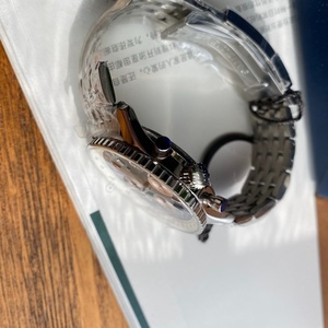 Reloj Mecánico de Lujo para Hombre, de Acero Inoxidable de Alta Calidad, Estilo Aviador B01, con Tres Esferas Integradas y Cubierta Transparente - Product Image 3