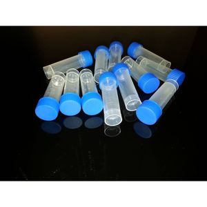 Tubos Criogénicos de 5 ml para Consumibles Domésticos con Tapas de Rosca, Graduaciones Moldeadas, Sellado Esmerilado para Almacenamiento - Product Image 1