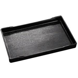 Plateau de service rectangulaire A5 en mélamine, pour hôtel, maison d'hôtes, couleur unie, non toxique, écologique - Product Image 2