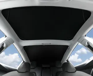 特斯拉Model 3的汽车内饰配件隔热汽车天窗遮阳帘