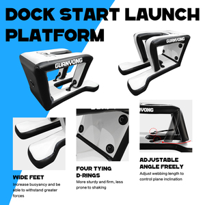 New Platform Inflatable PVC Hydrofoil Waterplay Surfing Accessory Dock Start Water Sports <b>Pumping</b> Foil DP01 2025 New Infl - Product Image 5