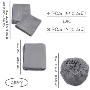 China Manufacture Skin Friendly 100% Polyester Microfiber <b>Duvet</b> Cover Solid 1800TC Bedding <b>Set</b> for Hotel Use OEKO-TEX Certified - Product Image 6