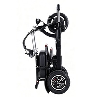 Scooter électrique pliable léger et portable de 500 W à 3 roues pour personnes âgées