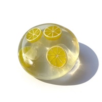 Transparante Fruit Kokosolie Squishy Stress Fidget Bal Geen Terugvering Squishy Speelgoed Groothandel