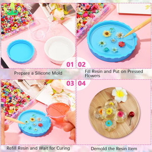 Piccoli fiori secchi per l'artigianato Mini <span class=keywords><strong>margherita</strong></span> naturale fiori veri alla rinfusa per gioielli fai da te <span class=keywords><strong>orecchini</strong></span> epossidici stampi candele sapone fare - Product Image 4