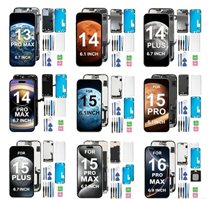 ชุดจอ OLED แบบอ่อ<span class=keywords><strong>น</strong></span>พร้อม IC สำหรับ <span class=keywords><strong>iPhone</strong></span> 12 <span class=keywords><strong>13</strong></span> 14 15 16 17 <span class=keywords><strong>Pro</strong></span> Plus <span class=keywords><strong>Pro</strong></span> Max 16E 17E ขนาด 6.1/6.3/6.7/6.9 <span class=keywords><strong>น</strong></span>ิ้ว ขายส่ง - Product Image 1