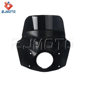 Carenado de parabrisas con forma de ojo para soportes de luz Baja LP6 para Harley FXFBS <span class=keywords><strong>2018</strong></span> - Product Image 2