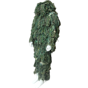 Combinaison Ghillie Camouflage Séchage Rapide 5-en-1 – Tenue Tactique en Maille pour l'Aventure sur le Terrain et la Photographie de la Faune - Product Image 4