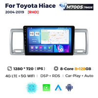 NaviFly Radio Mobil Android Terbaru 4g Lte DSP DVR TRMS untuk Toyota Hiace 2004-2019 dengan Car Play Android Auto