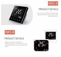 Beca SNBHT-2000 - Chauffage au sol électrique intelligent WiFi - Contrôleur de température intelligent WiFi numérique 16A - Contrôleur de sauna - Thermostat