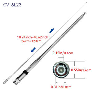 VHF UHF OEM ODM Mobile radio Suction cup clip-on antenna - Product Image 3