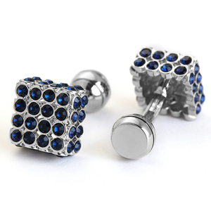 <span class=keywords><strong>Gemelli</strong></span> per uomo donna <span class=keywords><strong>camicia</strong></span> classica con strass di cristallo <span class=keywords><strong>gemelli</strong></span> regali di nozze <span class=keywords><strong>gemelli</strong></span> Bling gioielli regalo di anniversario - Product Image 3
