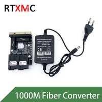 Toptan Gigabit 100/1000M PCBA kurulu Ethernet 2 Sfp 4 Rj45 Fiber optik ortam dönüştürücü 2 Fiber portu ve 4 Lan portları