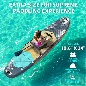 Kayak monoplace modulaire en plastique haute performance avec pédales à ailerons détachables, écologique, résistant aux UV, spécial pêche avec bac à poissons vivants - Product Image 4