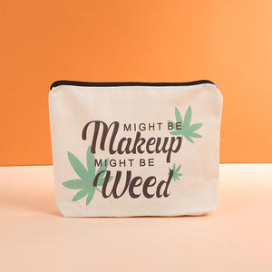 Offre Spéciale toile créative maquillage sac étudiant coton lin stylo sac porte-crayon cadeau publicité <span class=keywords><strong>toilette</strong></span> cosmétiques pochette sac - Product Image 5