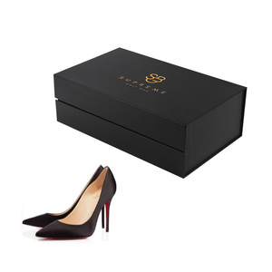 wholesale cardboard luxury magnetic custom shoe box