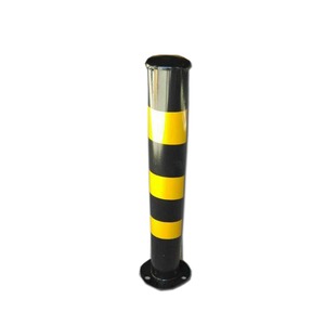 Poteau de signalisation routière, poteau de signalisation en T, barrière en fer pour parking, poteaux décoratifs, barrières de sécurité en acier pour parking - Product Image 1