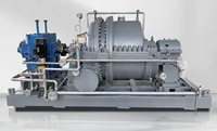 Turbin Uap Tekanan Balik Bowzon D300, 1-15MW 3000RPM, Inlet 3.82MPa/450 ℃ , Knalpot 0.98MPa, 6.3kV untuk Kogenerasi Industri