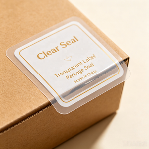 Étiquettes autocollantes personnalisées imprimées pour avertissements, emballage de cartons, résistantes à l'eau, découpées à la forme, rondes, avec informations importantes - Product Image 5