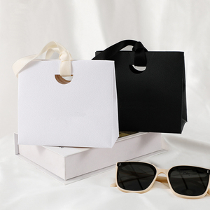 Bolsa de Regalo de Textura de Lujo, Bolsa de Embalaje para Joyería, Bolsa de Compras, Bolsas de Papel Impresas con Logotipo Personalizado - Product Image 4