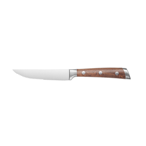 Ensemble <span class=keywords><strong>de</strong></span> couteaux <span class=keywords><strong>de</strong></span> cuisine à manche ergonomique en acier inoxydable et acier 6 options <span class=keywords><strong>de</strong></span> couleur <span class=keywords><strong>couteau</strong></span> à viande semi-dentelé personnalisé - Product Image 6