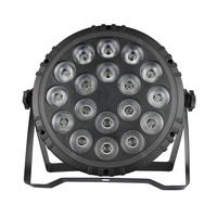 Usine nouvelle arrivée moins cher LED par peut 120W 18*6W RGBW 4in1 pleine couleur rondelle murale lumière de scène pour disco party DJ par lumière