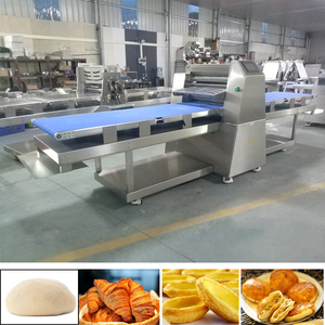 Machine à cuire le pain semi-automatique professionnelle pour <span class=keywords><strong>boulangerie</strong></span>, avec bande transporteuse, pour la pâte à pizza, les croissants, les noix et le lait - Product Image 3