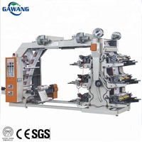 Machine d'impression flexographique pour l'impression d'étiquettes sur film plastique/emballage alimentaire