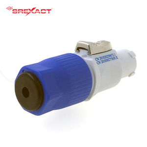 Conector de Alimentación Hembra SVP592FB-GY 20A 250V SREXACT para Carcasa de Audio PA, Contactos Redondos Plateados - Product Image 2