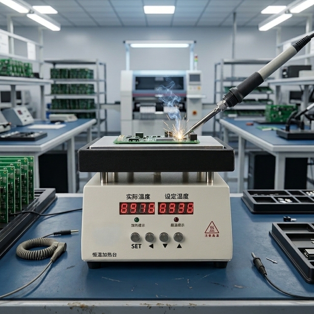 QH-B150 Multifunction Digital Display Pcb Heating Platform 180x100mm  Heating Table Temperature Control BGA Preheating Station