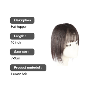 Frangia Finta Naturale Shinein per Donne, Estensione di <span class=keywords><strong>Capelli</strong></span> Umani <span class=keywords><strong>Veri</strong></span> Senza Cuciture, Clip per Frangia Posticcia Fatta a Mano - Product Image 3