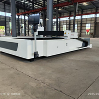 Machine de découpe laser CNC à fibre haute puissance 12000W 13035mm pour armoire serveur coréenne, double entraînement, 80m/min, précision 0,03mm JINDAJIN