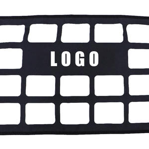 JDM, tamaño completo, 153cm x 46cm, Red de portón trasero de carga para camionetas, cama, ajuste Universal, accesorio Exterior negro resistente - Product Image 4