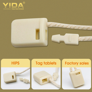 May mặc trắng treo chuỗi <span class=keywords><strong>tag</strong></span> Rope quần áo may mặc nhựa snap ốc vít treo <span class=keywords><strong>tag</strong></span> bông sợi dây thừng - Product Image 6